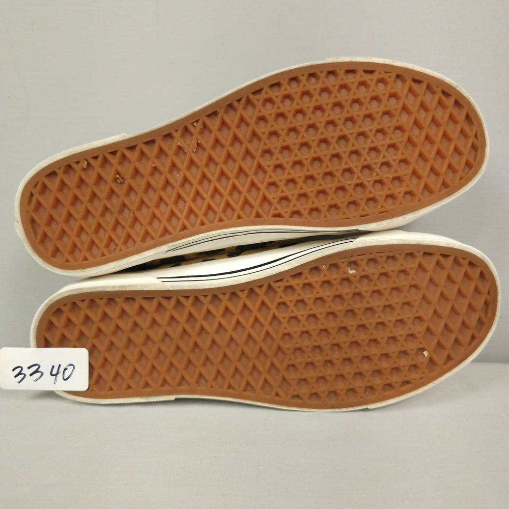 Vans Leopard Shoes Women Size 10 Tan Black Sid DX Anaheim Factory Low - Picture 12 of 16